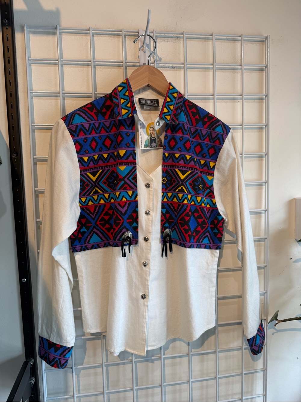 Roughrider Vintage Western Top 🤠